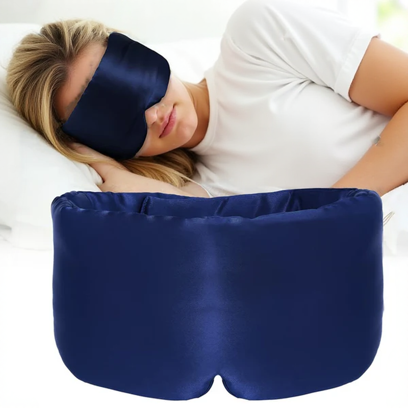 Masque en Soie bleu